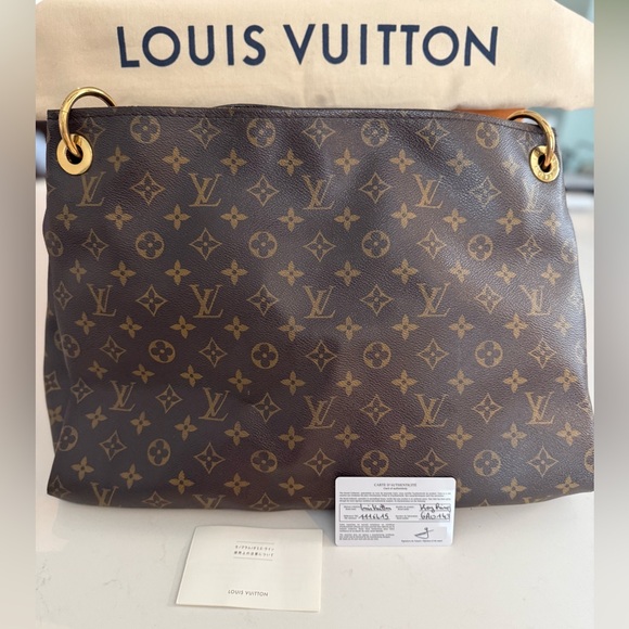 Louis Vuitton Monogram Artsy MM FULL INCLUSION ~ LV Box, LV Dust Bag and Cards - Picture 12 of 15